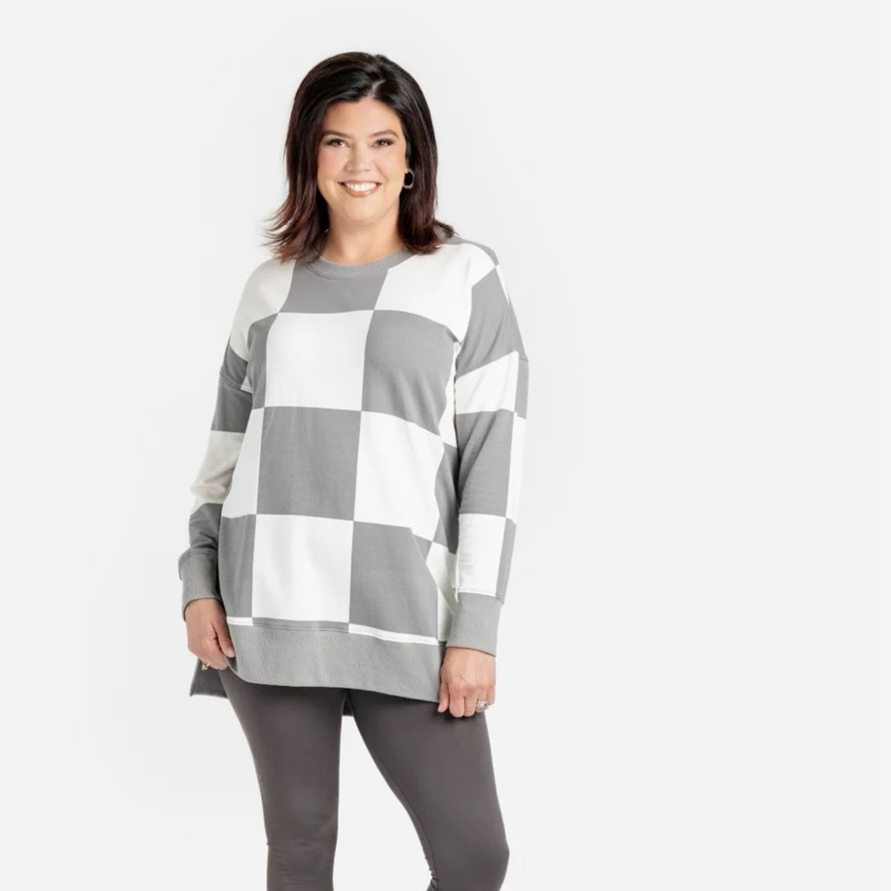 LuLaRoe Hannah crewneck 20” p2p